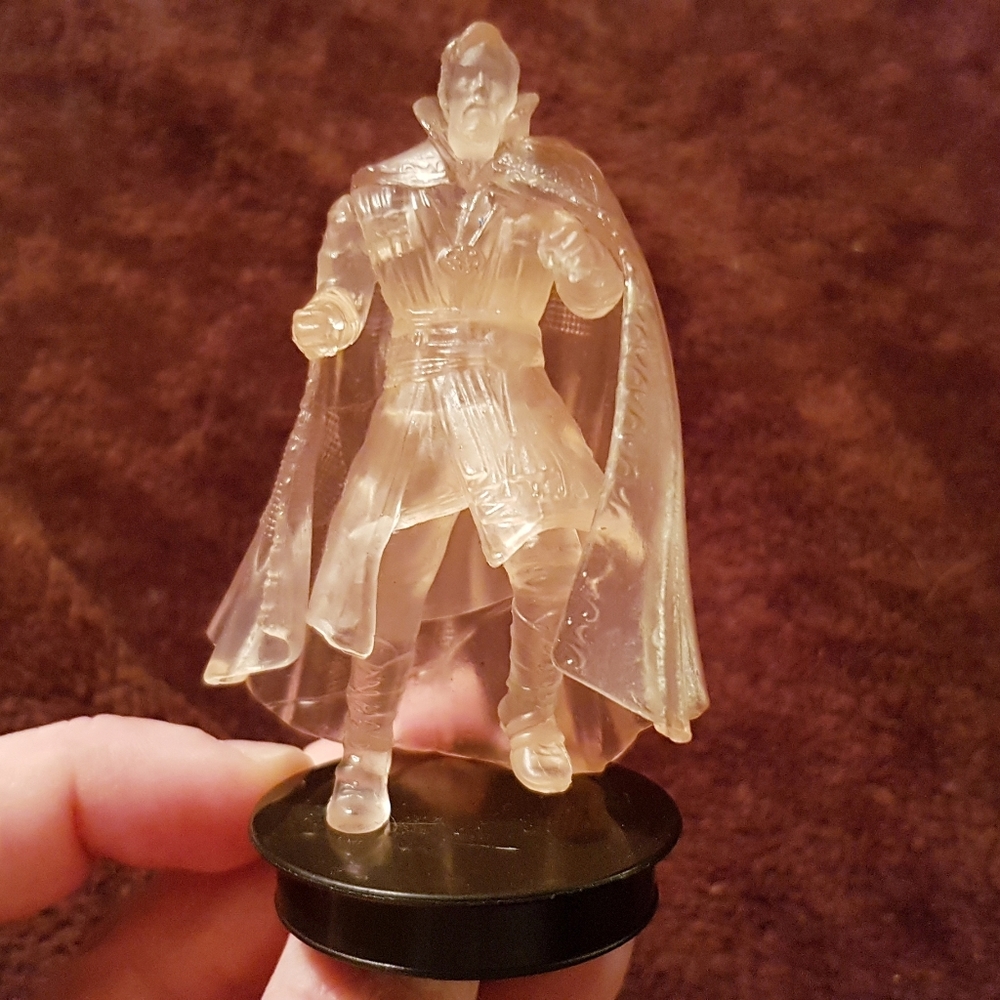 2016 Doctor Strange Figure Cup Topper Clear Marvel Universe Series 3 Movie 3.5"